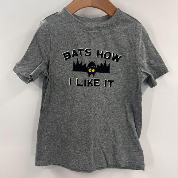 Old Navy Halloween T-Shirt "Bats How I Like It" 4T - Picture 1 of 4